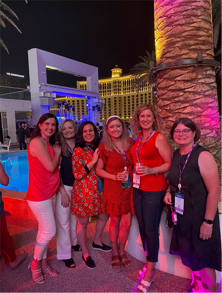 Michele G and friends meeting at Cvent Connect